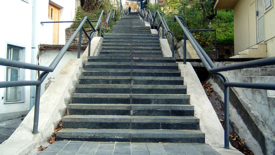 Velike stepenice: Izgradnja o trošku kneza Mihaila 1