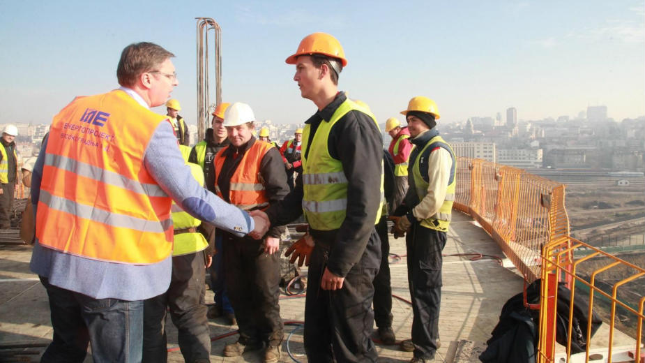 Vučić: Završetak kule za dve godine 1