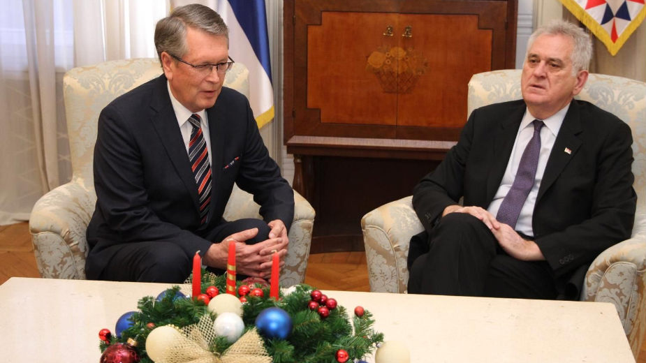 Čepurin uručio Nikoliću Putinovo pismo 1