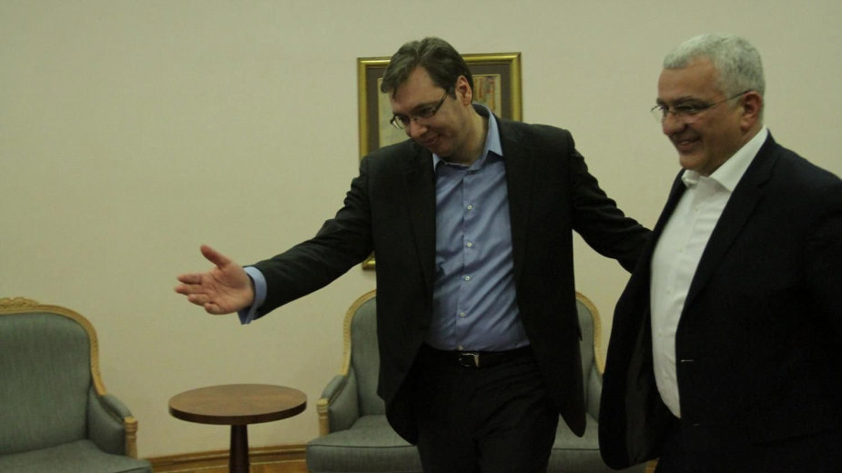 Vučić se sastao sa Mandićem 1
