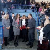 Ministri na otvaranju sportske sale u Kraljevu 1