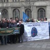 Protest sindikata vojske i policije 11. decembra 1