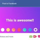 Fejsbuk uvodi pozadine u boji za statuse 8