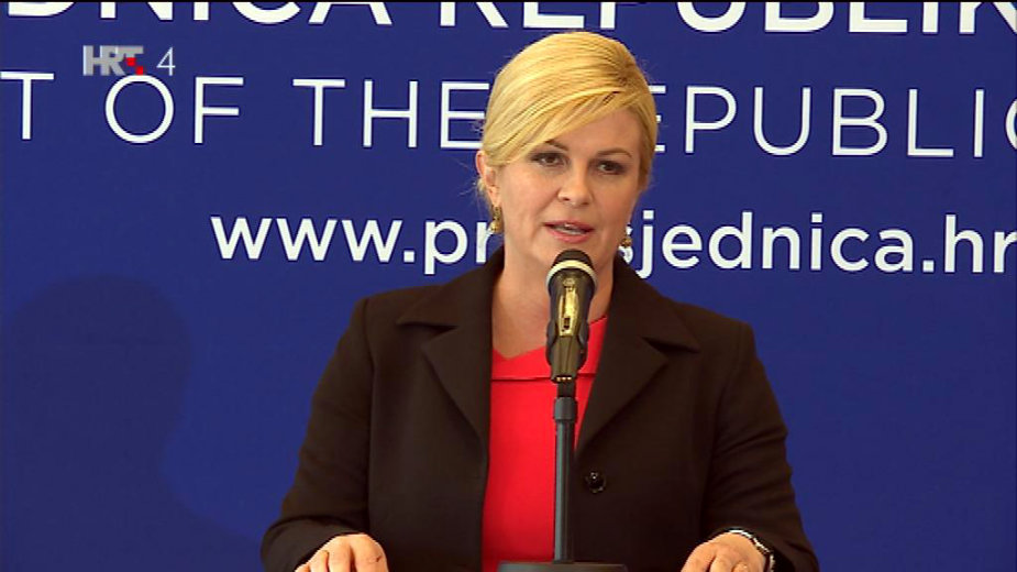 Hrvatska predsednica odgovorila Beogradu 1