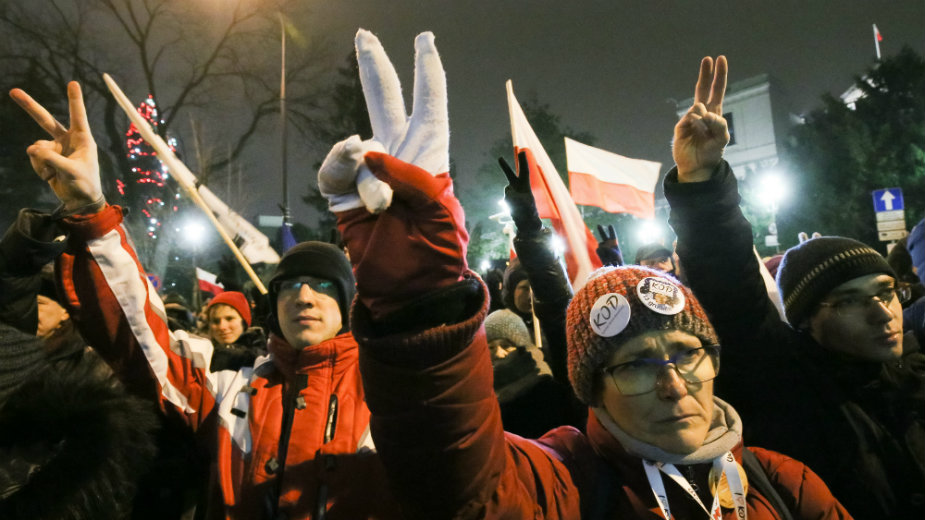 Poljaci na ulici odbranili slobodu medija 1
