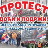Podrška protestu Vojnog sindikata Srbije 4