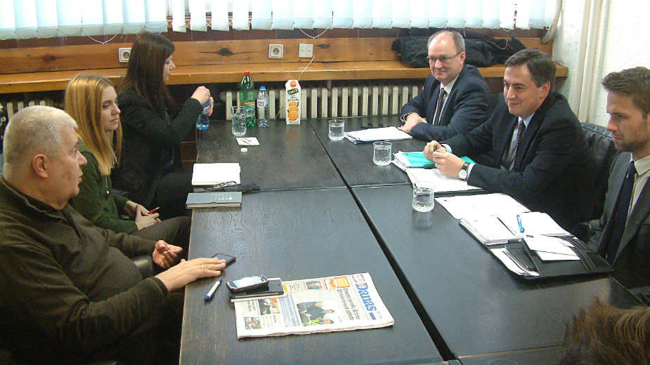 Mekalister posetio Danas: Snažno verujem u slobodu medija 2