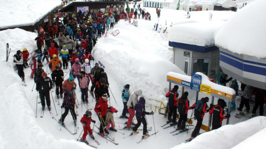 Sanjaju Alpe, skijaju u Banskom 1