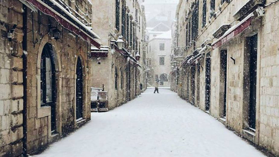 Sneg u Herceg Novom i Dubrovniku 1