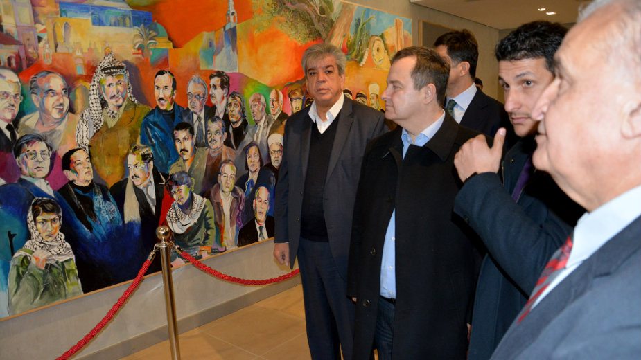 Dačić položio venac na grob Jasera Arafata 2