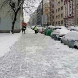 Trotoari i sporedne ulice još uvek pod snegom 3
