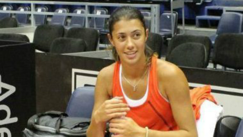 Olga Danilović u drugom kolu juniorskog Australijan opena 1