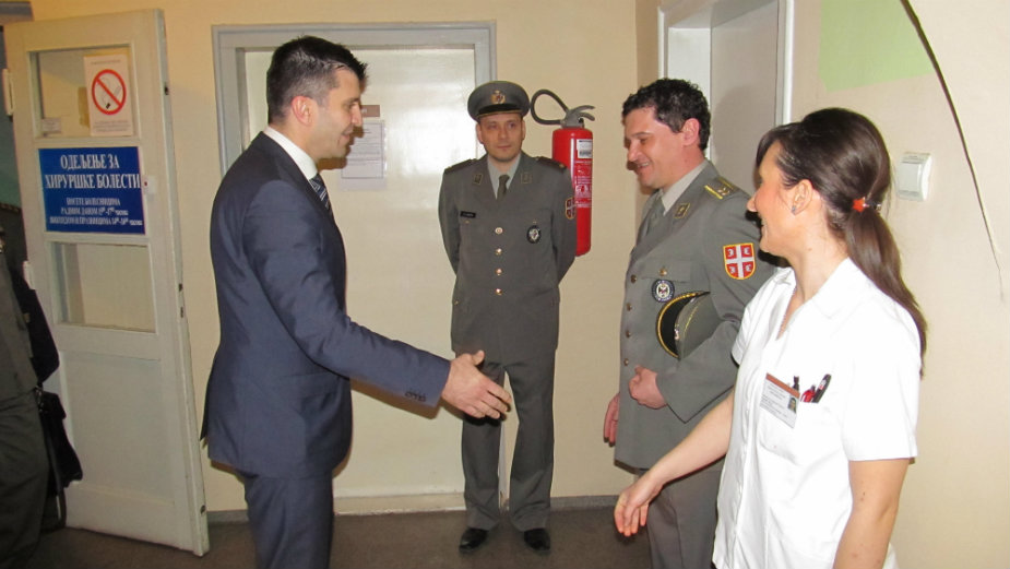 Đorđević u poseti VMC Novi Sad 1