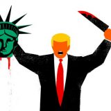 Naslovna Špigela: Tramp obezglavio Kip slobode 3