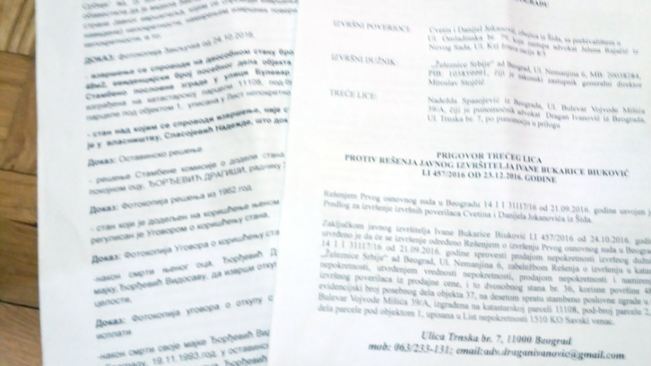 Hoće da joj oduzmu stan zbog duga koji nije njen 1 Hoće da joj oduzmu stan zbog duga koji nije njen 1