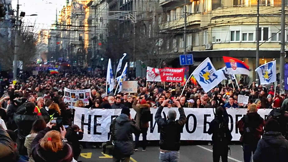 Protest Ne da(vi)mo Beograd, tražili ostavku Malog 1