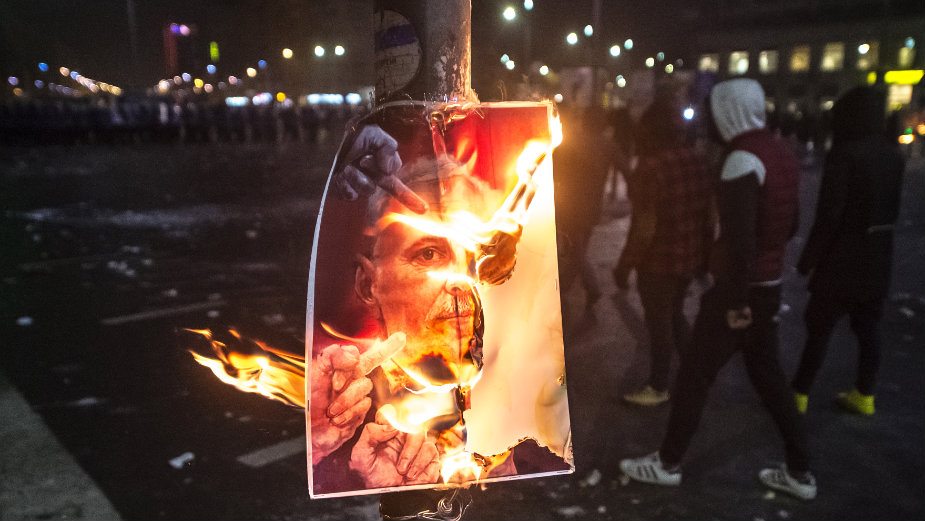 Ostavka rumunskog ministra nakon protesta 3