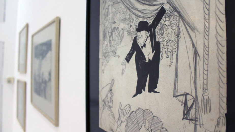 Crteži i karikature Pjera Križanića u Požegi 1