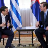 Vučić i Cipras položili cveće na spomenik Rigi od Fere 9