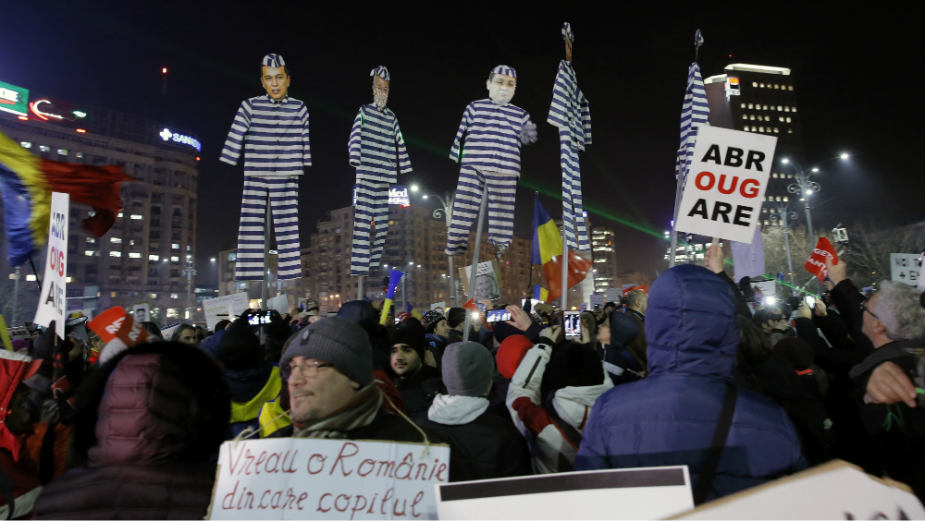 Nastavljaju se protesti u Rumuniji 1