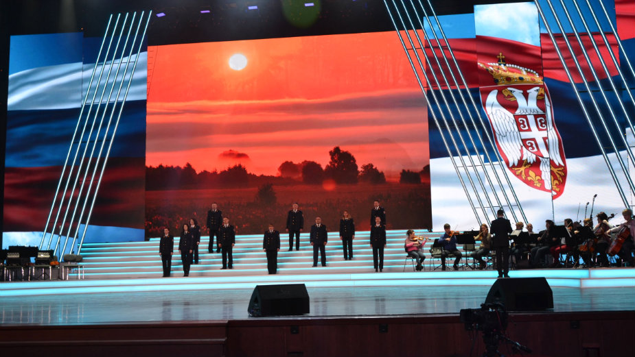 Vojni hor nastupio u Kremlju 1