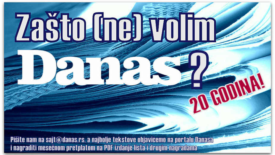 Zašto (ne) volim Danas? 1