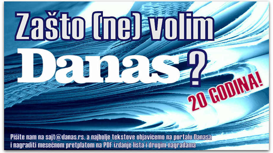 "Danas" nema udvorički stav prema vlasti 1