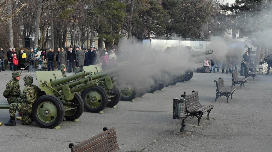 Počasna paljba na Kalemegdanu 1