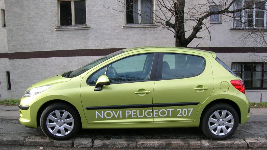 Testirali smo: Peugeot 207 1.4 90 Trendy 1