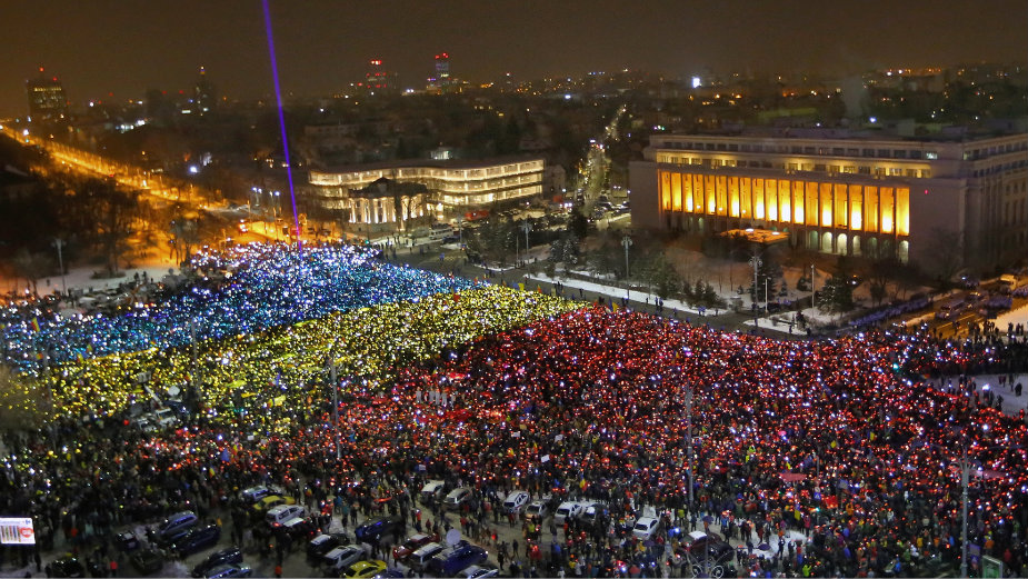 Nastavljeni antivladini protesti u Rumuniji 1
