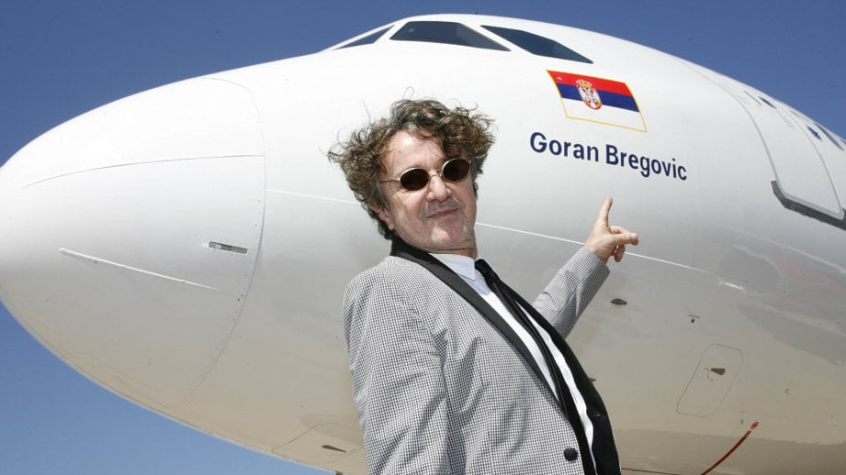 Avion Er Srbije dobio je ime po Goranu Bregoviću 1