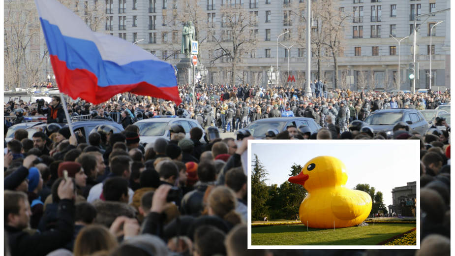 Patke izložene u Moskvi jer ih ima na imanju Medvedeva 1