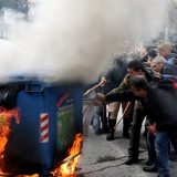 Sukob farmera i policije u Atini 12