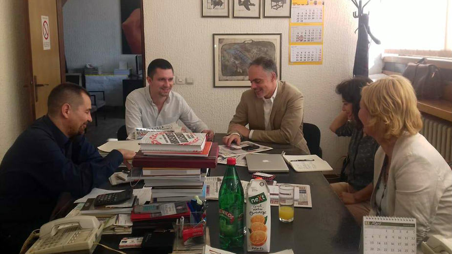 Reporteri bez granica u poseti Danasu 1