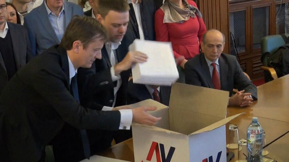 Predata kandidatura Vučića za predsednika 1