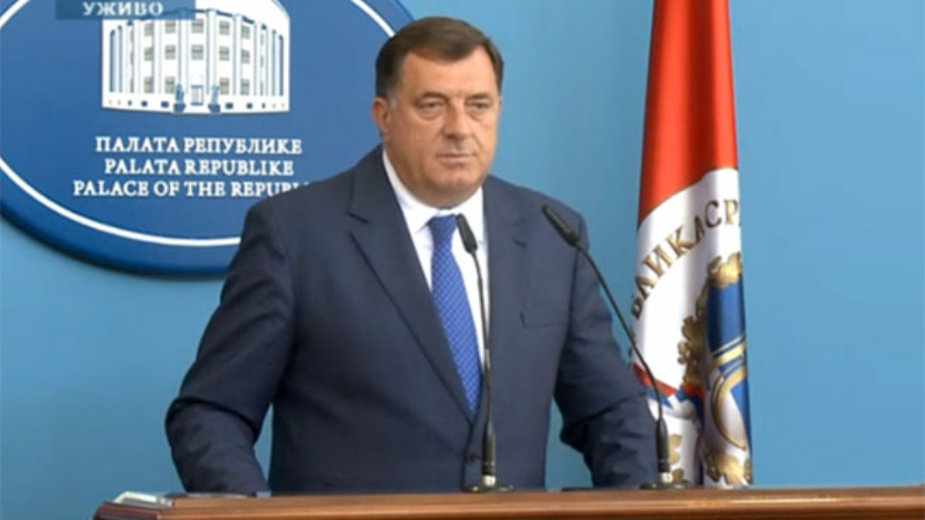 Dodik: Podle namere Mektića 1