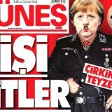 Merkel kao Hitler na naslovnici 5