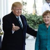 Tramp i Merkel o NATO 6