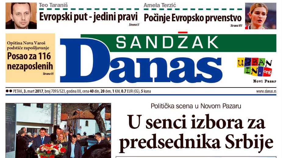 Sandžak - 3. mart 2017. 1