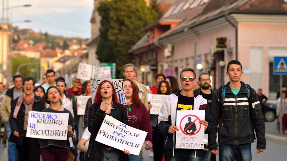 Završen 11. Protest protiv diktature (VIDEO) 9