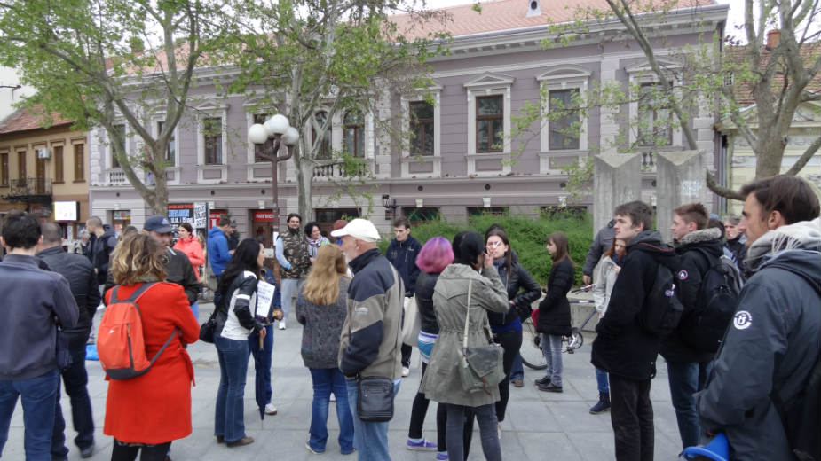 Završen šesnaesti "Protest protiv diktature" (VIDEO) 3 Završen šesnaesti "Protest protiv diktature" (VIDEO) 3