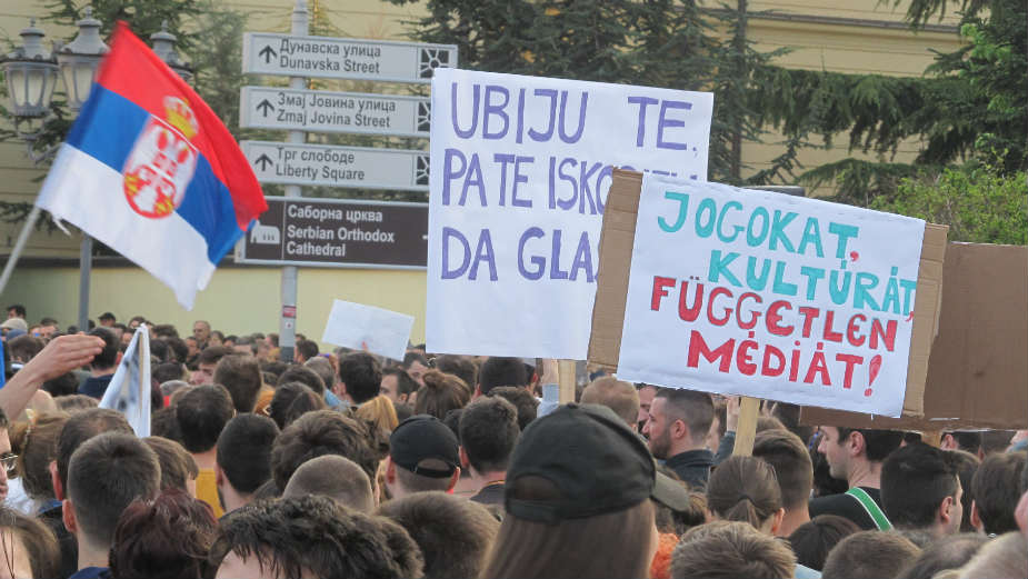 Završen sedmi Protest protiv diktature (VIDEO) 3 Završen sedmi Protest protiv diktature (VIDEO) 3
