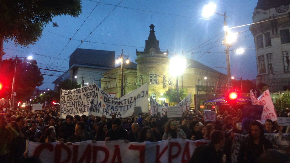 Završen šesnaesti "Protest protiv diktature" (VIDEO) 1