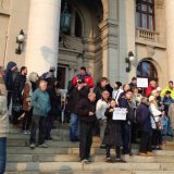 Završen 19. Protest protiv diktature, novo okupljanje ispred SANU (VIDEO) 7