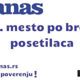 Gemius: Sajt Danasa 30. na listi prema broju posetilaca 10