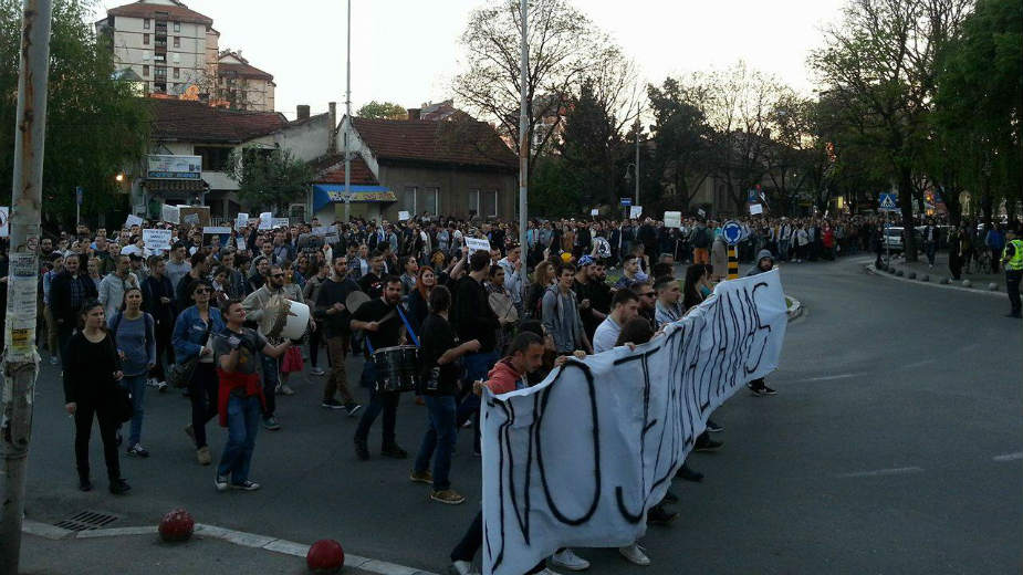 Završen osmi protest: Usaglašeni zahtevi studenata (VIDEO) 5