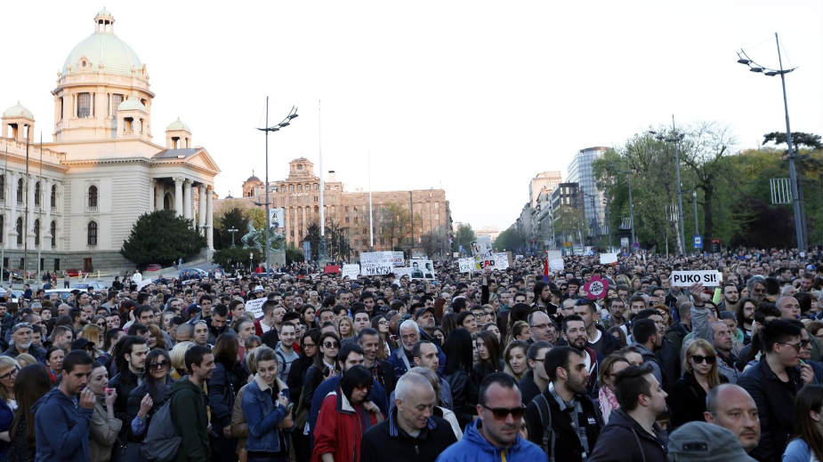 Učesnici protesta: Prvo fer i demokratski uslovi pa izbori 1