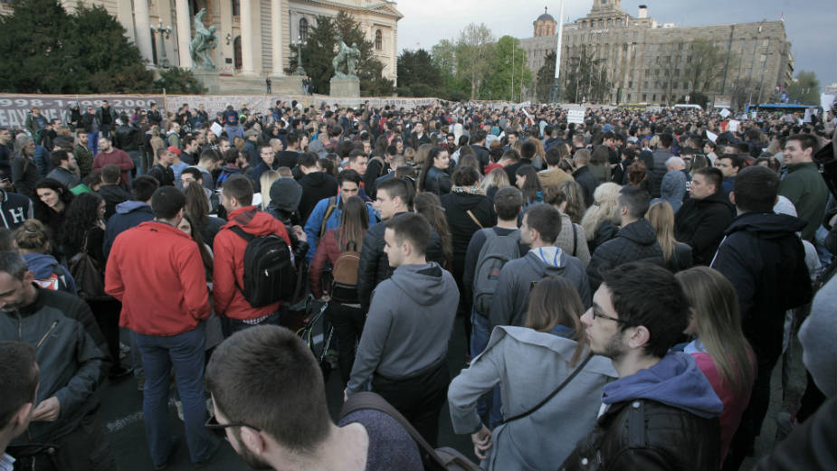 Studenti u Novom Sadu predložili zahteve protesta 1
