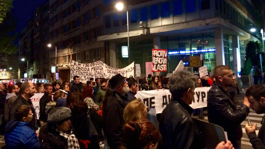 Završen 21. Protest protiv diktature (VIDEO) 2