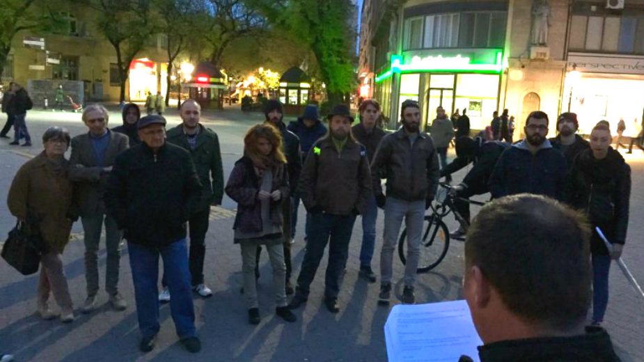 Završen šesnaesti "Protest protiv diktature" (VIDEO) 4 Završen šesnaesti "Protest protiv diktature" (VIDEO) 4